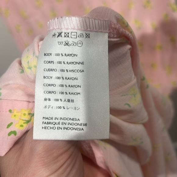 Faithful The Brand Meija pink midi dress - size 6 - Picture 8 of 11